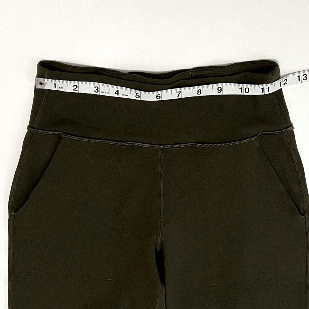 Lululemon Align Jogger Crop 23" 4/XS Dark Olive Green Cropped Pants Leggings OG - Picture 12 of 16